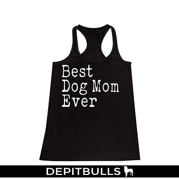 Camisa de tirantes para los amantes de los perros pitbulls