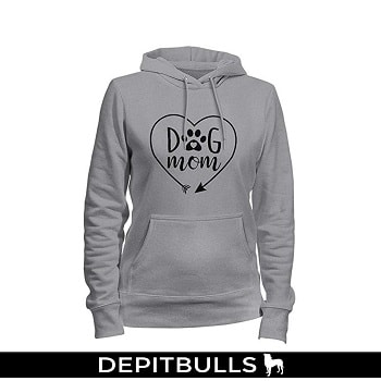 Sudadera con capucha para mujer, con corazón