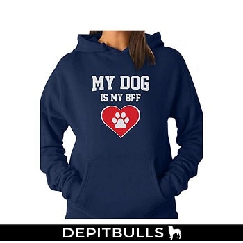 My Dog is My BFF - Gift for Dog Lovers Women Hoodie