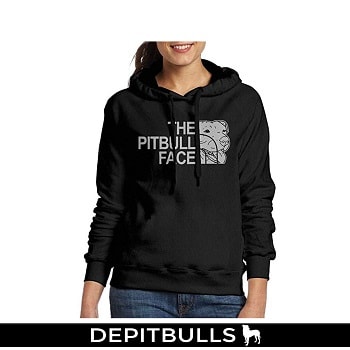 Sudadera con capucha para mujer, color negro