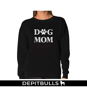 Dog Mom for Dog Lover Women Sweatshirt